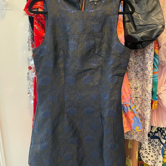 En Saison Blue Lace Dress - Picture 5 of 5